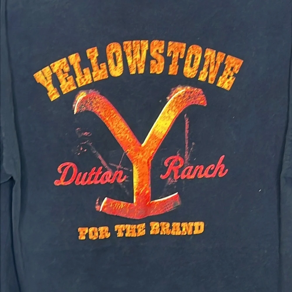 - Yellowstone Dutton Ranch T Shirt Size Large - Picture 2 of 6